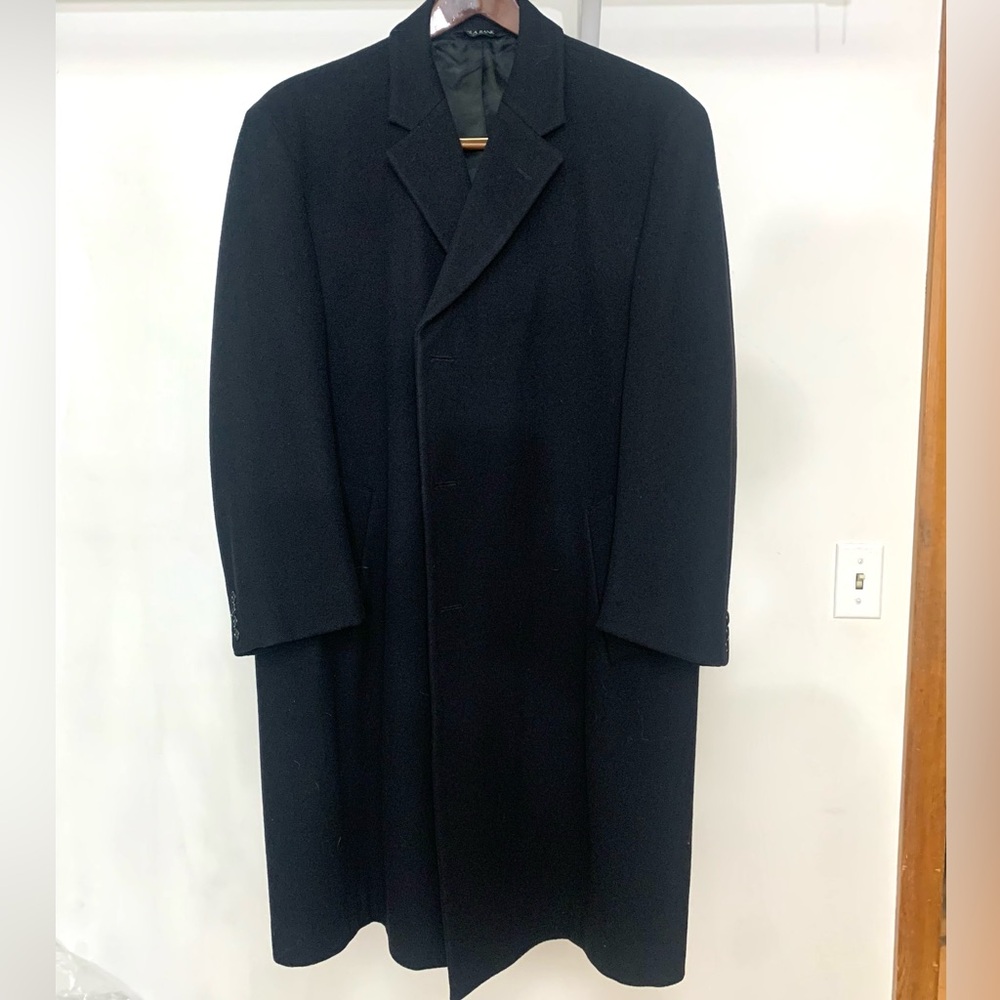 Jos. A. Bank wool overcoat 44s